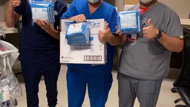 Photo of Delivering hospitalized PPE’s to hospitals and nursing homes